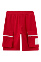 Cargo Pocket Sweat Shorts